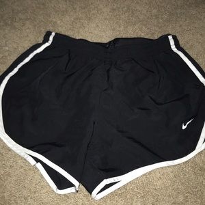 Black and White Nike shorts